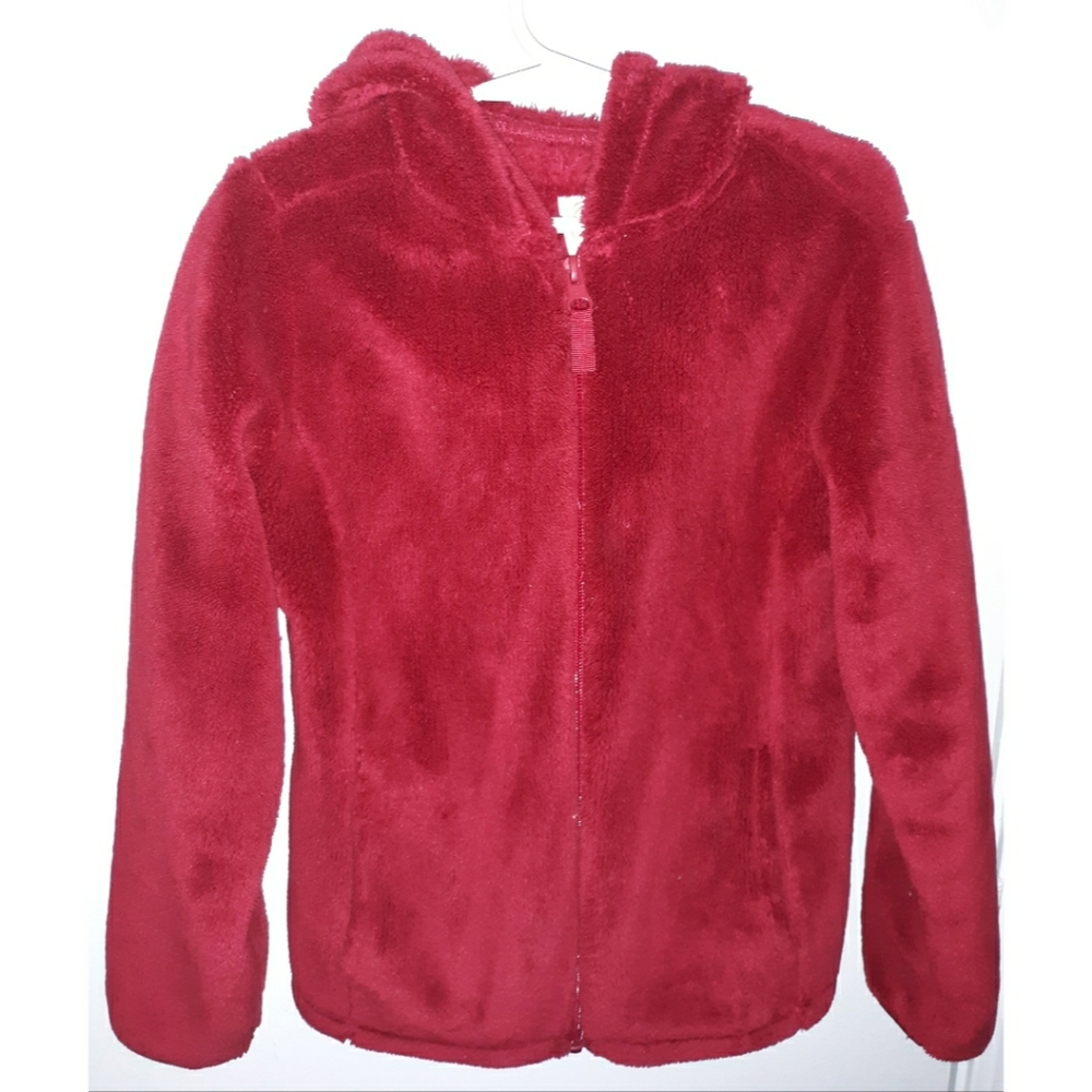 Girl's Plush Coat (6-6x)